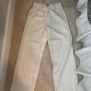 Everlane Cream/White Pants
